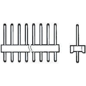 TE Connectivity ピンヘッダ 9極 3.96mm 1列 640383-9 TE Connectivity Japan(旧:TYCOELECTRONICS(タイコエレクトロニクス))