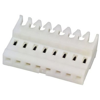 TE Connectivity IDCコネクタ 2.54mmピッチ 8極 1列 メス， MTA-100シリーズ， 3-640621-8 TE CONNECTIVITY