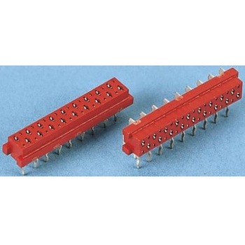 TE Connectivity 基板接続用ソケット 8 極 1.27mm 2 列 スルーホール実装 TE CONNECTIVITY