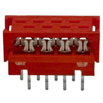 TE Connectivity IDCコネクタ 1.27mmピッチ 8極 2列 オス， Micro-MaTchシリーズ， 7-215570-8 TE CONNECTIVITY