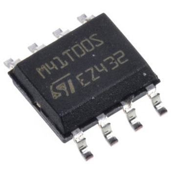 STマイクロ，  リアルタイムクロック(RTC)表面実装， I2C， 8-PinM41T00SM6F STMicro