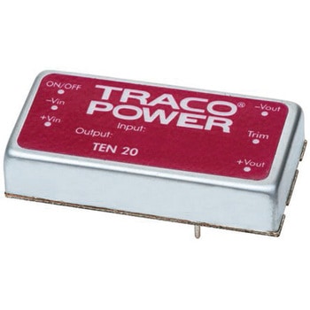 TRACOPOWER DC-DCコンバータ Vout：15V dc 18 → 75 V dc， 20W， TEN 20-4813WIN TRACO POWER