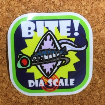 ダイヤスケールフィッシングステッカー アソート缶 DIA SCALE(ダイヤスケール)