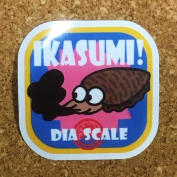 ダイヤスケールフィッシングステッカー アソート缶 DIA SCALE(ダイヤスケール)