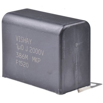 Vishay フィルムコンデンサ，2kV dc，1μF，±5% VISHAY