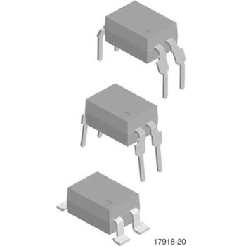 Vishay フォトカプラ， スルーホール実装 チャンネル数：1， トランジスタ出力， SFH617A-2X006 VISHAY