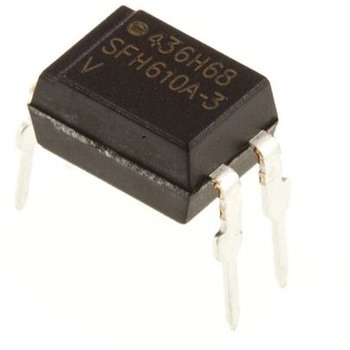Vishay フォトカプラ， スルーホール実装 チャンネル数：1， トランジスタ出力， SFH610A-3 VISHAY