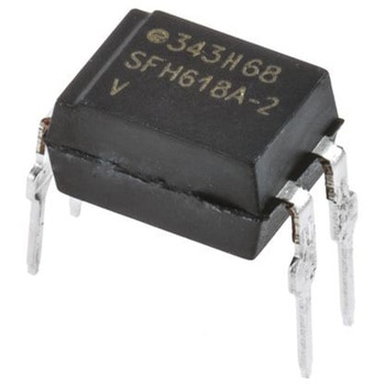 Vishay フォトカプラ， スルーホール実装 チャンネル数：1， トランジスタ出力， SFH618A-2 VISHAY