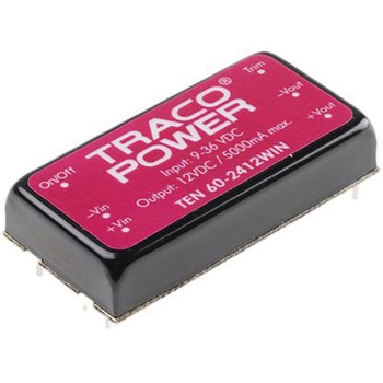 TRACOPOWER DC-DCコンバータ Vout：12V dc 9 → 36 V dc， 60W， TEN 60-2412WIN TRACO POWER