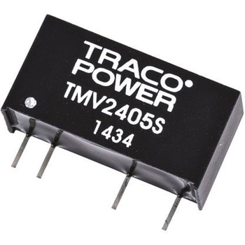 TRACOPOWER DC-DCコンバータ Vout：5V dc 21.6 → 26.4 V dc， 1W， TMV 2405S TRACO POWER