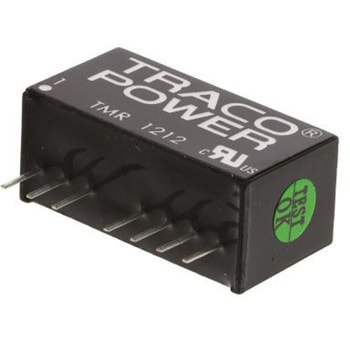 TRACOPOWER DC-DCコンバータ Vout：12V dc 9 → 18 V dc， 2W， TMR 1212 TRACO POWER