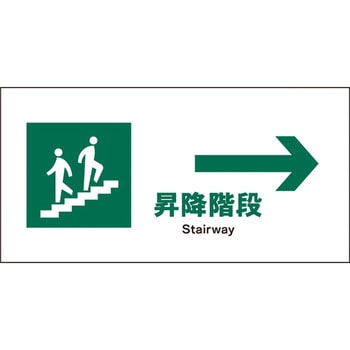JIS安全標識 ヨコ グリーンクロス