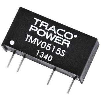 TRACOPOWER DC-DCコンバータ Vout：15V dc 4.5 → 5.5 V dc， 1W， TMV 0515S TRACO POWER