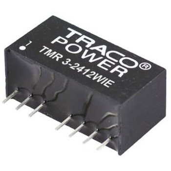 TRACOPOWER DC-DCコンバータ Vout：15V dc 9 → 36 V dc， 3W， TMR 3-2413WIE TRACO POWER