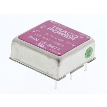 TRACOPOWER DC-DCコンバータ Vout：5V dc 18 → 36 V dc， 15W， THN 15-2411 TRACO POWER