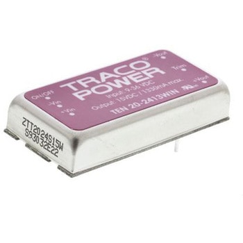 TRACOPOWER DC-DCコンバータ Vout：15V dc 9 → 36 V dc， 20W， TEN 20-2413WIN TRACO POWER