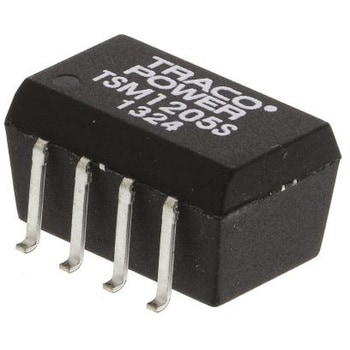 TRACOPOWER DC-DCコンバータ Vout：5V dc 10.8 → 13.2 V dc， 1W， TSM 1205S TRACO POWER