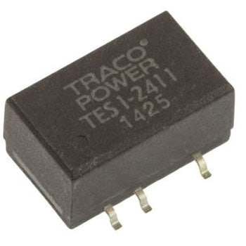 TRACOPOWER DC-DCコンバータ Vout：5V dc 21.6 → 26.4 V dc， 1W， TES 1-2411 TRACO POWER