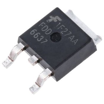 onsemi Pチャンネル MOSFET35 V 55 A 表面実装 パッケージDPAK (TO-252) 3 ピン onsemi