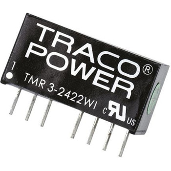 TRACOPOWER DC-DCコンバータ Vout：±12V dc 9 → 36 V dc， 3W， TMR 3-2422WI TRACO POWER