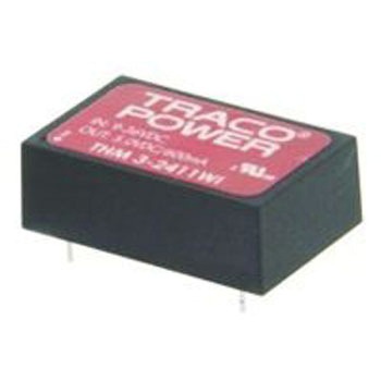 TRACOPOWER DC-DCコンバータ Vout：5V dc 9 → 36 V dc， 3W， THM 3-2411WI TRACO POWER