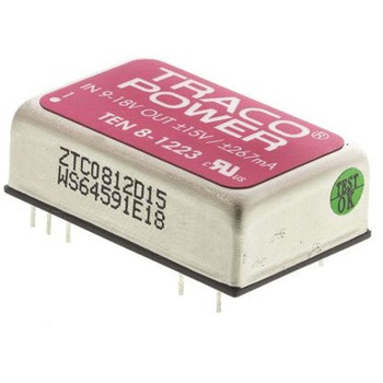 TRACOPOWER DC-DCコンバータ Vout：±15V dc 9 → 18 V dc， 8W， TEN 8-1223 TRACO POWER