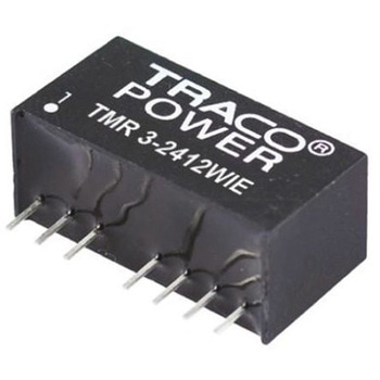 TRACOPOWER DC-DCコンバータ Vout：±12V dc 9 → 36 V dc， 3W， TMR 3-2422WIE TRACO POWER