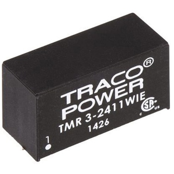 TRACOPOWER DC-DCコンバータ Vout：5V dc 9 → 36 V dc， 3W， TMR 3-2411WIE TRACO POWER