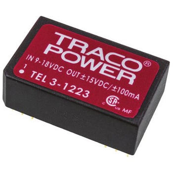 TEL 3-1223 TRACOPOWER DC-DCRo[^ VoutF}15V dc 9  18 V dcC 3WC TEL 3-1223 TRACO POWER 81550475