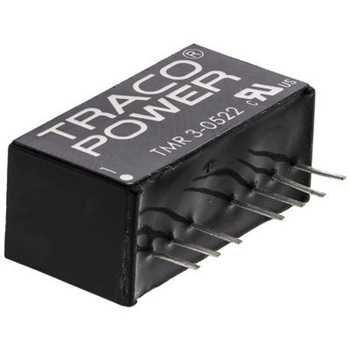 TRACOPOWER DC-DCコンバータ Vout：±12V dc 4.5 → 9 V dc， 3W， TMR 3-0522 TRACO POWER