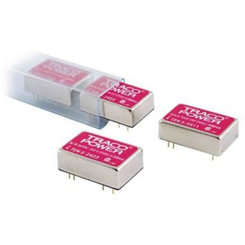 TRACOPOWER DC-DCコンバータ Vout：±12V dc 4.5 → 7 V dc， 6W， TEN 5-0522 TRACO POWER