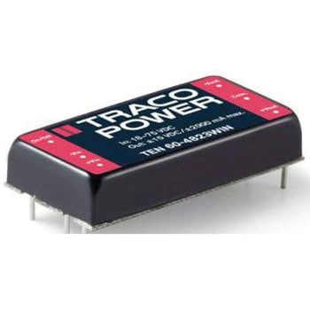TRACOPOWER DC-DCコンバータ Vout：±15V dc 18 75 V dc， 60W， TEN 60-4823WIN TRACO POWER