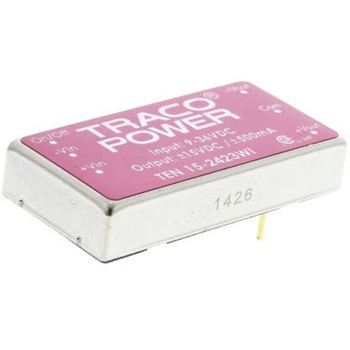 TRACOPOWER DC-DCコンバータ Vout：±15V dc 9 → 36 V dc， 15W， TEN 15-2423WI TRACO POWER