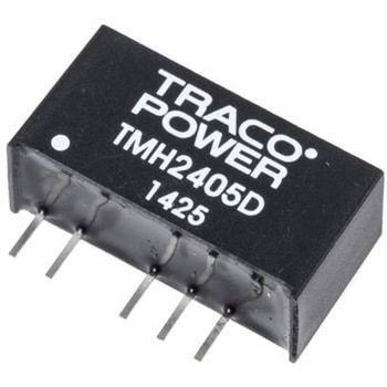 TRACOPOWER DC-DCコンバータ Vout：±5V dc 21.6 → 26.4 V dc， 2W， TMH 2405D TRACO POWER