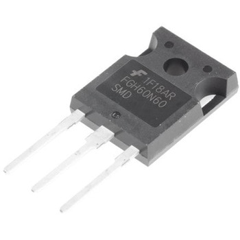 onsemi Nチャンネル IGBT 600 V 120 A， 3-Pin TO-247AB シングル onsemi