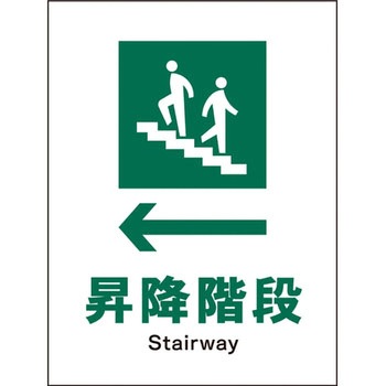 JIS安全標識 タテ グリーンクロス