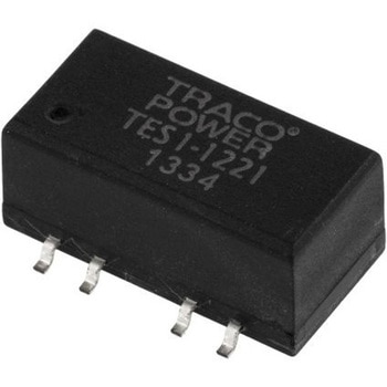 TRACOPOWER DC-DCコンバータ Vout：±5V dc 10.8 → 13.2 V dc， 1W， TES 1-1221 TRACO POWER
