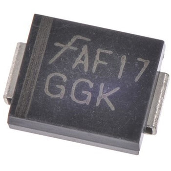 Taiwan Semiconductor TVSダイオード， 単方向， 表面実装， 96.8V， SMCJ60A TAIWAN SEMICONDUCTOR