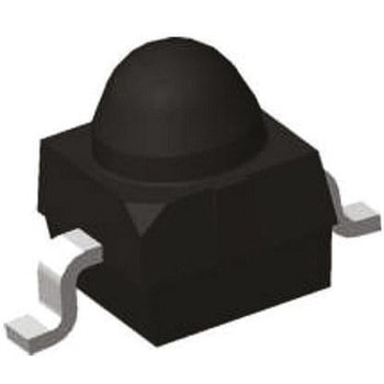 Vishay 870nm 赤外線発光ダイオード， サブミニチュア (2.3 x 2.3 x 2.77mm) 55mW VISHAY
