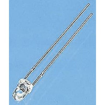 Vishay LED， 赤， スルーホール実装， 3 mm 砲弾型 (T-1)， TLDR4900 - VISHAY