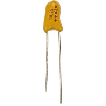 Vishay タンタルコンデンサ，10μF，25V dc，489D106X0025D1VE3 VISHAY