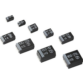 Vishay タンタルコンデンサ，100μF，10V dc，6032-28，TR3C107K010C0200 VISHAY