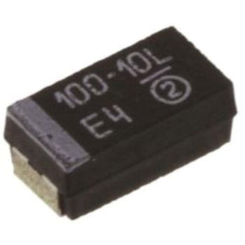 Vishay タンタルコンデンサ，100μF，10V dc，6032-28，TR3C107K010C0100 VISHAY