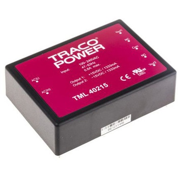 TRACOPOWER スイッチング電源 ±15V dc 1.333A 40W TML 40215 TRACO POWER