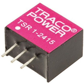 TRACOPOWER スイッチングレギュレータ，定格：1.5W TRACO POWER
