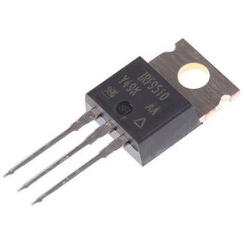 Vishay Pチャンネル MOSFET100 V 4 A スルーホール パッケージTO-220AB 3 ピン VISHAY