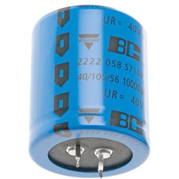 Vishay コンデンサ 10000μF， ，40V dc， MAL205857103E3 VISHAY