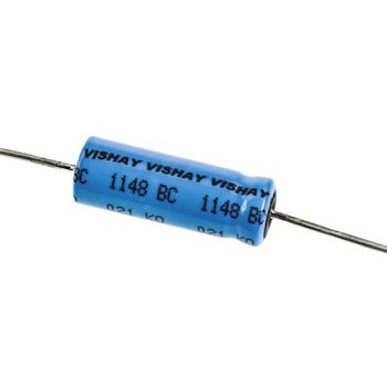 Vishay アルミ電解コンデンサ，アキシャル 25V dc 220μF VISHAY