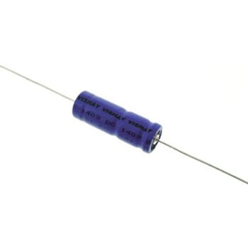 Vishay アルミ電解コンデンサ，アキシャル 100V dc 100μF VISHAY