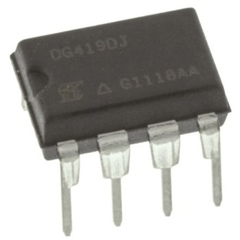 Vishay アナログスイッチ スルーホール PDIP， 8-Pin， DG419DJ-E3 VISHAY